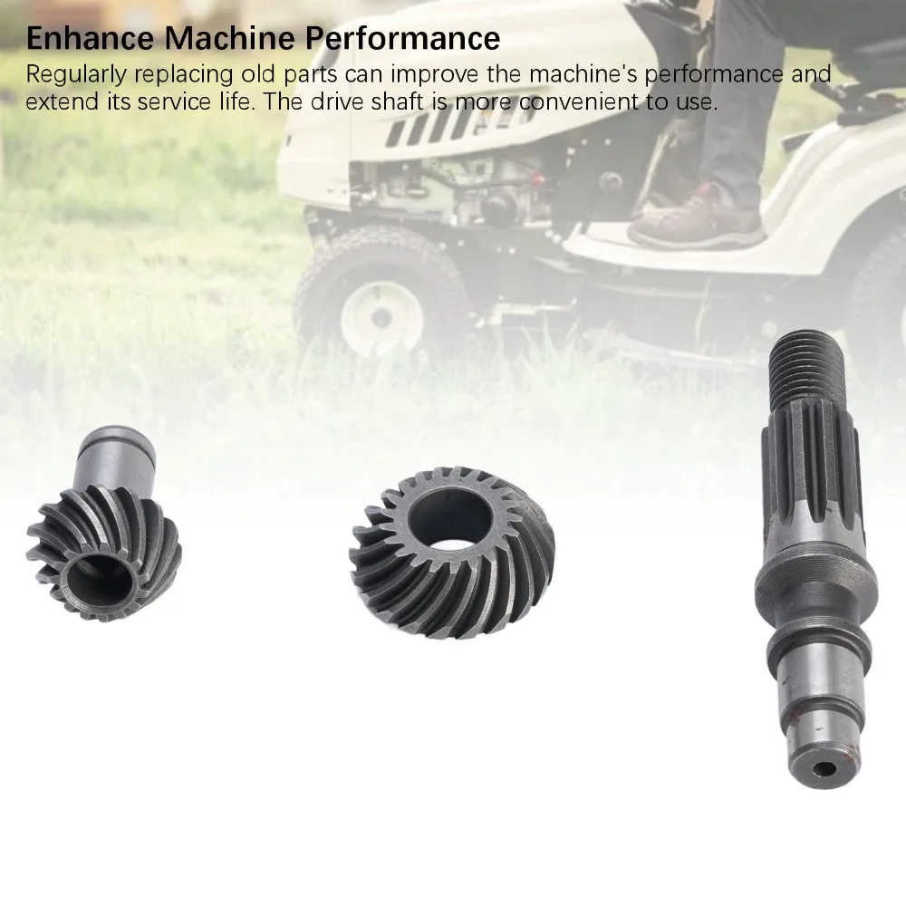 Iron Drive Shaft Gear Set Dark Grey Compact High Strength Gear Set for FS400 FS450 FS80 FS160 FS220 FS280 FS290 FS300