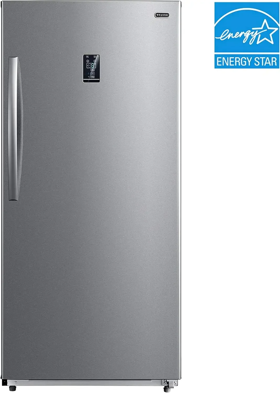 Whynter UDF-139SS/UDF-139SSa 13.8 cu.ft. Energy Star Digital Upright Convertible Deep Freezer/Refrigerator – Stainless Steel