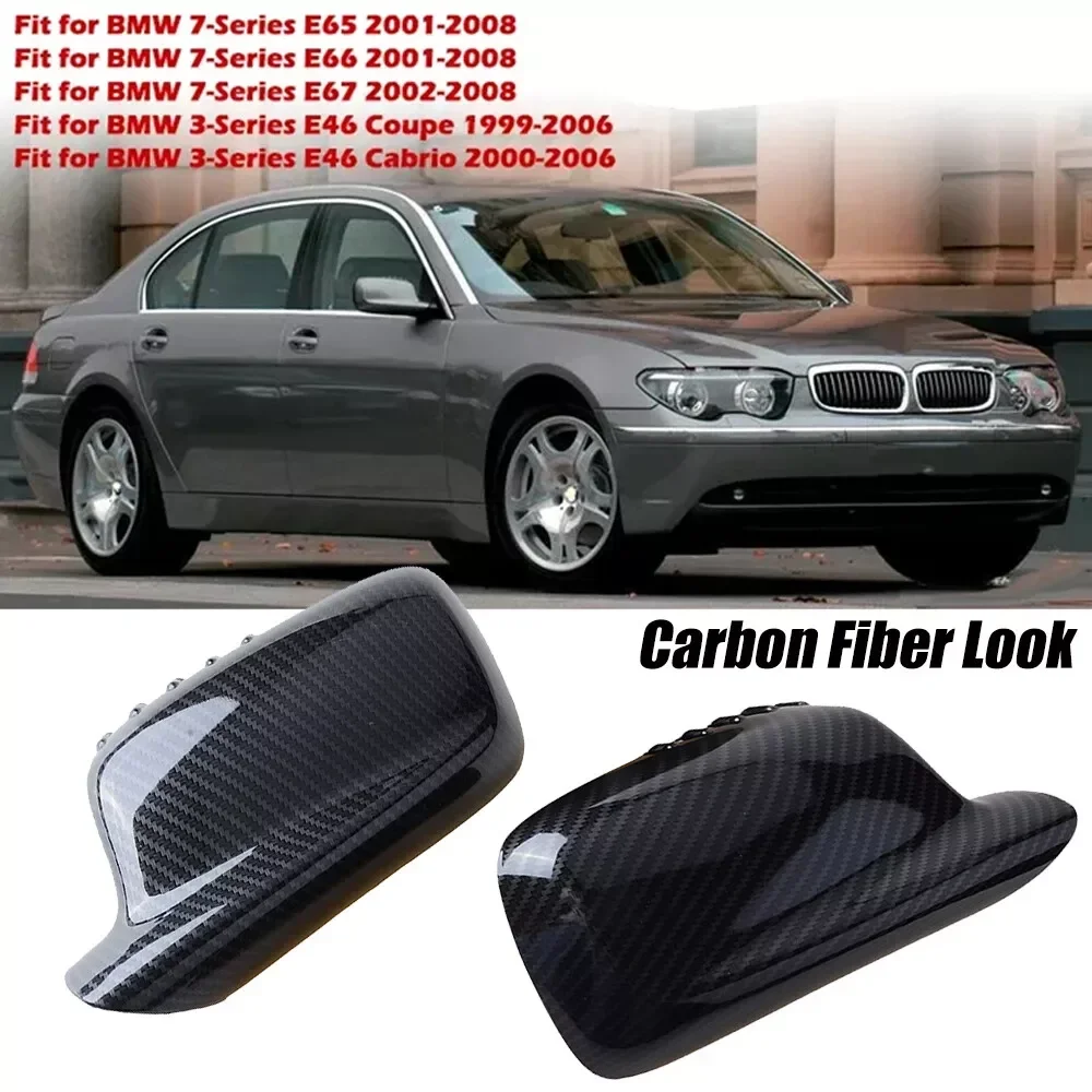 

Для BMW E46 E65 E66 E67 2001 2002 2003 2004 2005 2006 760Li 730Li 740Li пара автомобильных зеркал заднего вида, крышка