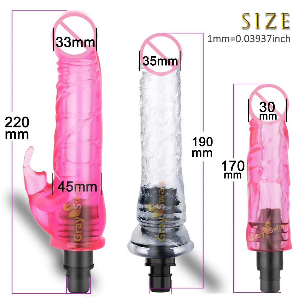 Massage Gun Heads vibration dildo penis adult sex toys silicone head VIBRAT for Fascia gun percussion Vibrators for Female Man