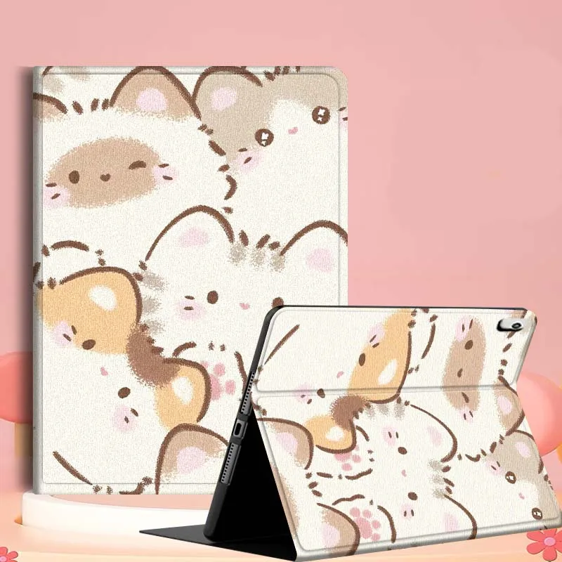 

Soft Cute Animal Pattern For iPad mini Air 1 2 3 4 5 6 7 6th 7th 9 11 13 M3 M2 gen 7.9 8.3 10.9 Inch 2025 Tablet Case