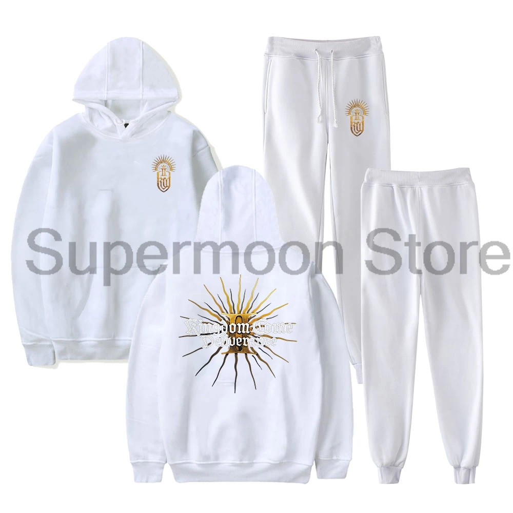 المملكة تعال Deliverance II 2025 لعبة ساخنة هوديي بنطال رياضي قطعتين مجموعة بلوزات + Sweatpants النساء الرجال الزي مجموعات