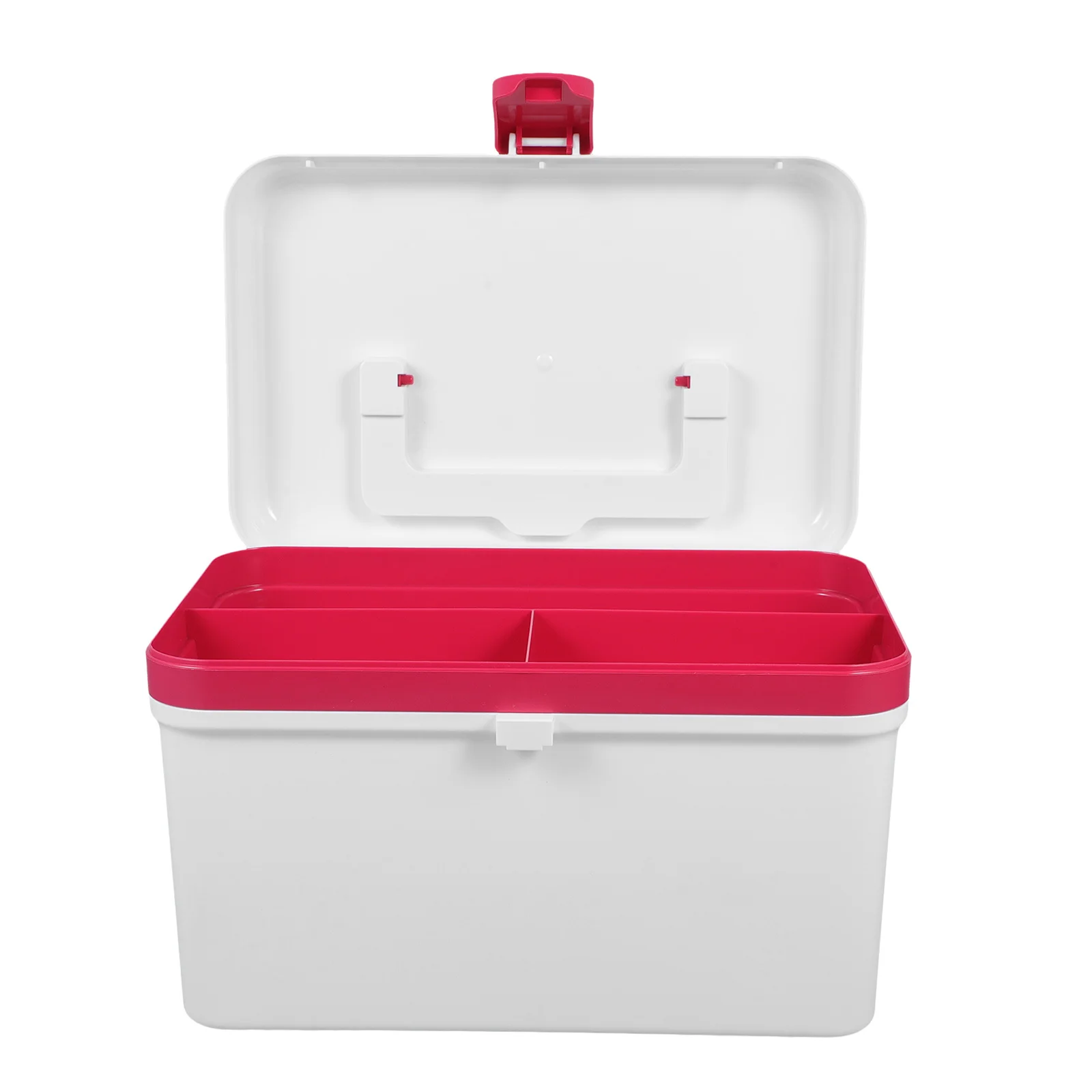 

Large Capacity Medical First Aid Box Organizer Empty Container Portable Medicines Storage Box Family Emergency Kit Home Travel