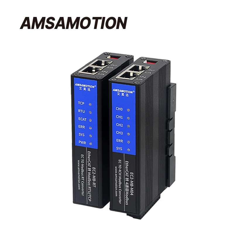 

EtherCAT Protocol to MODBUS RTU/TCP Protocol Conversion Module Gateway EC2-MB-M04 EC2-MB-RT