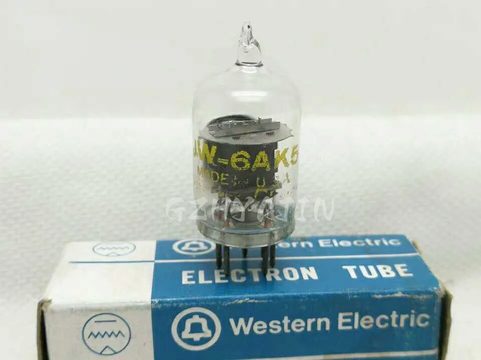 The new WE Xidian 403A electronic tube replaces the 403B/6AK5/6J1/EF95/5654 black screen square ring.