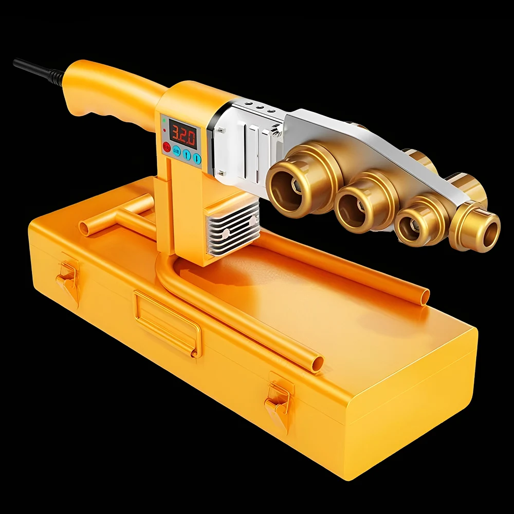

PP/PE/PPR Pipe Welding Machine 220V Pipe Welder 800W Electric Pipe Welding Tools Water Pipe Plastic Welding Tools