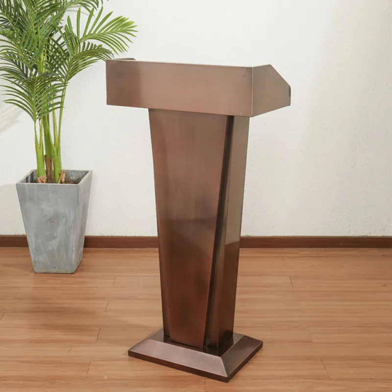 

Минималистичные современные стойки регистрации из нержавеющей стали, стойки регистрации, консультация, офисная мебель Военное делоZY40JDT