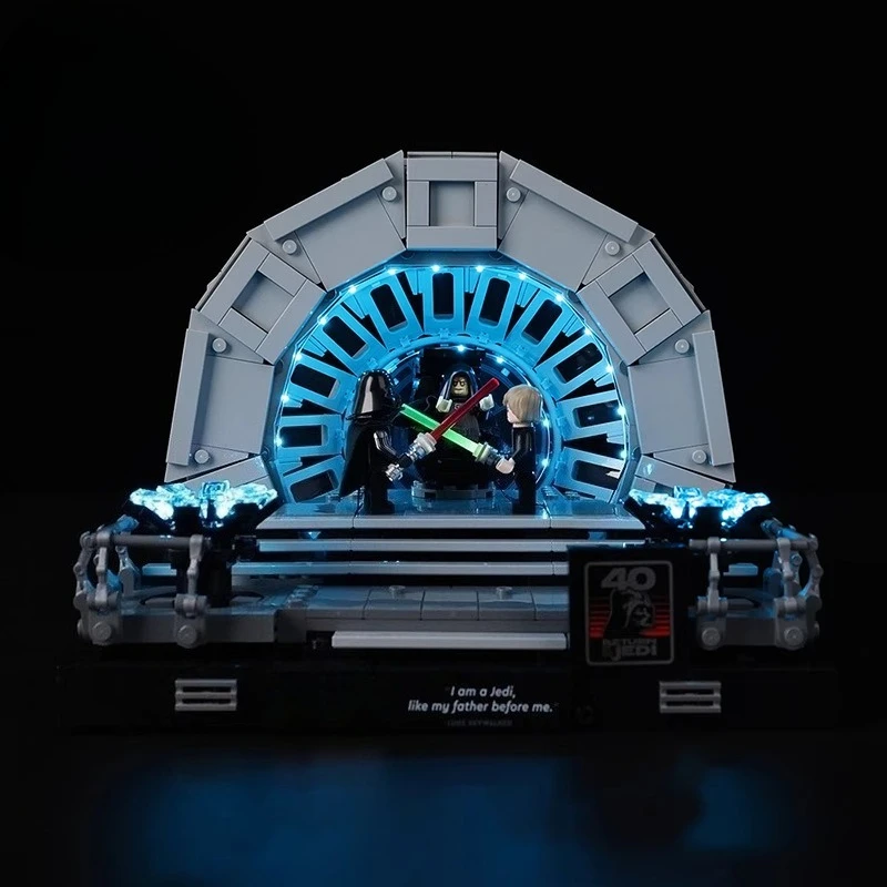 

LED Lighting Set Suitable for LEGO Emperor's Throne Room Diorama 75352 Building Blocks DIY Lamp Toys(Not Include Model Bricks)