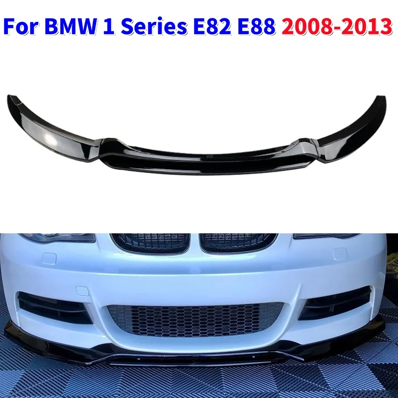 

Car Front Bumper Lip Splitter Diffuser Body Kit Bumper Guard For Bmw E82 E88 1-Series 118d 120i 120d 125i 135i 2008-2013