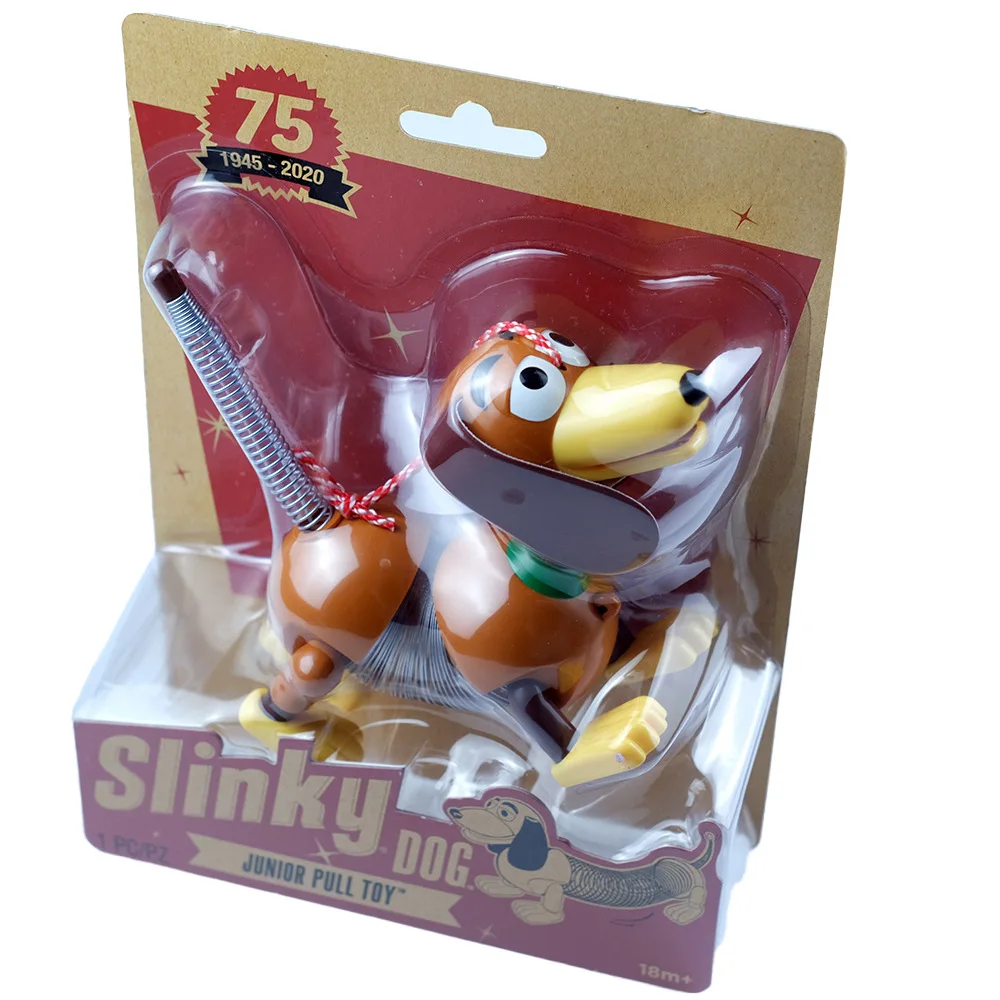 Disney Pixar Toy Story 4 Stretch Slinky Dog Sheepherder Action Figures Toys Slinky Dog Animal Anime Figure Dolls Christmas Gift