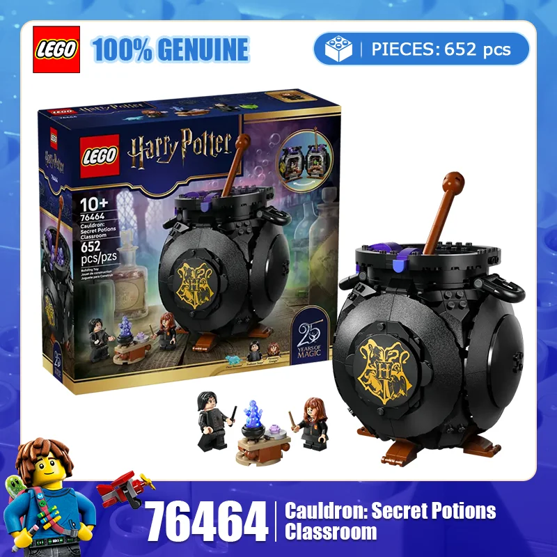 

LEGO Building Blocks Harry Potter Series 76464 Crucible: Potion Classroom Children's Puzzle Building Blocks Toy Gift