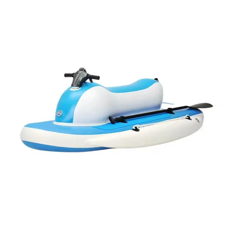 New Design Motorized Inflatable Motorboat Jet Float for Water Play Equipment