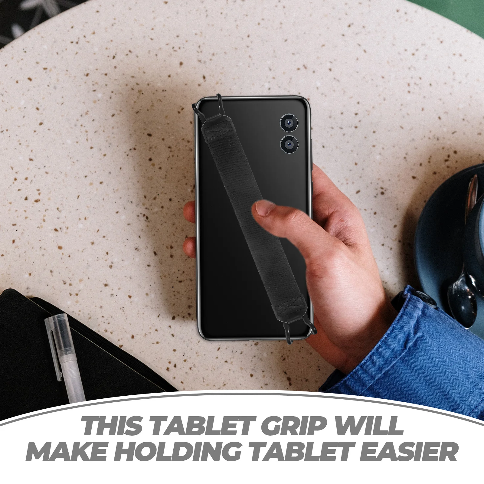 

Secure Holder Holder Phone Hand- Grip For Phone Reading Tablet Hand Grip Bed Tablet Holders For Reading Hands Free