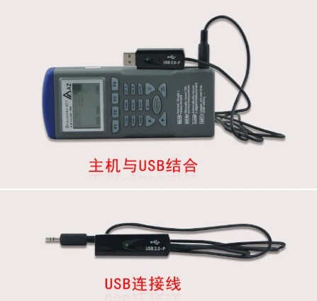 Utility Calibrated AZ9671 Handheld Anemometer Speed Measuring Instrument Temperature And Humidity Anemometer