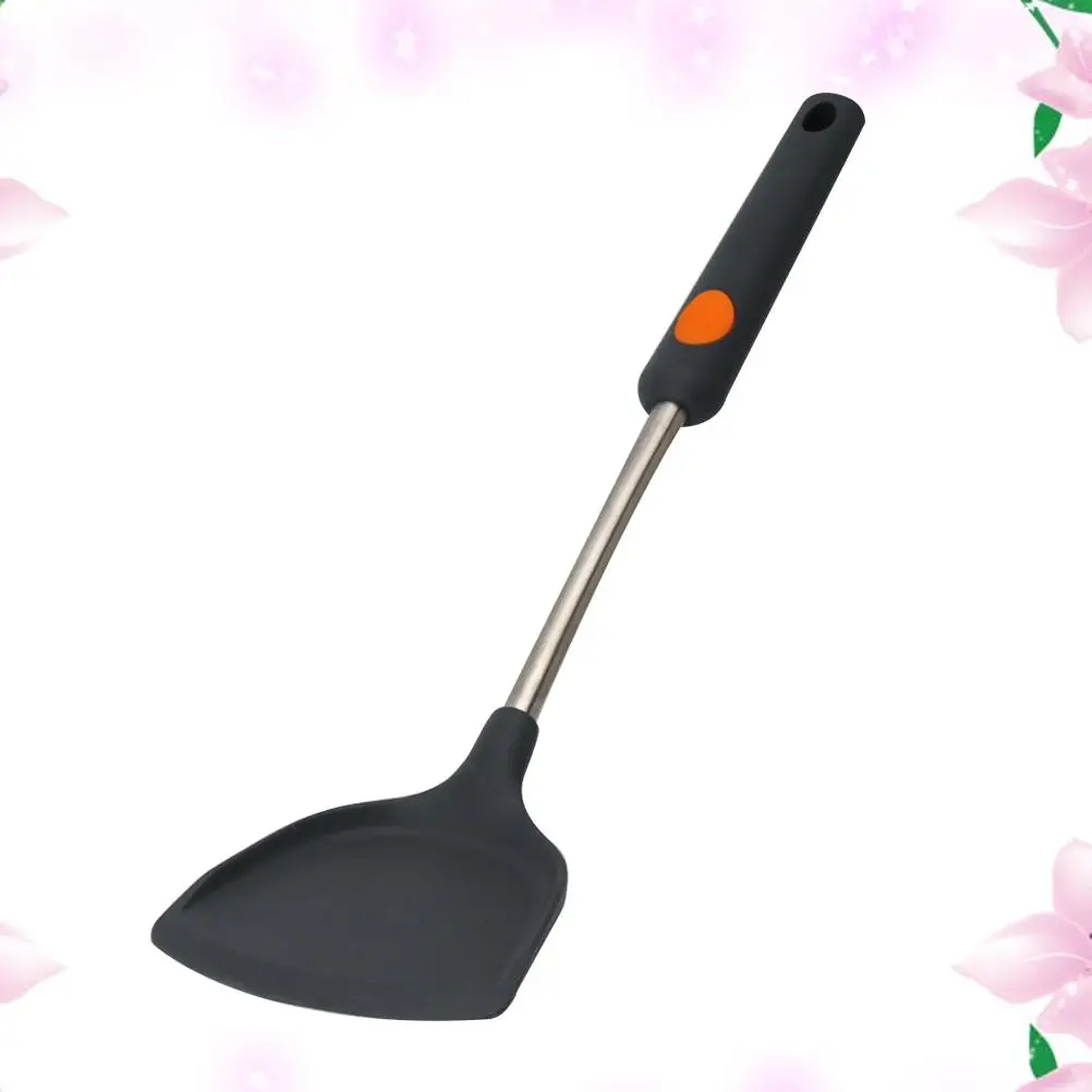 

Silicone Spatula Nonstick Cooking Heat Resistant Kitchen Utensil Flexible Food Grade Safe Humanized H le Hooks Storage