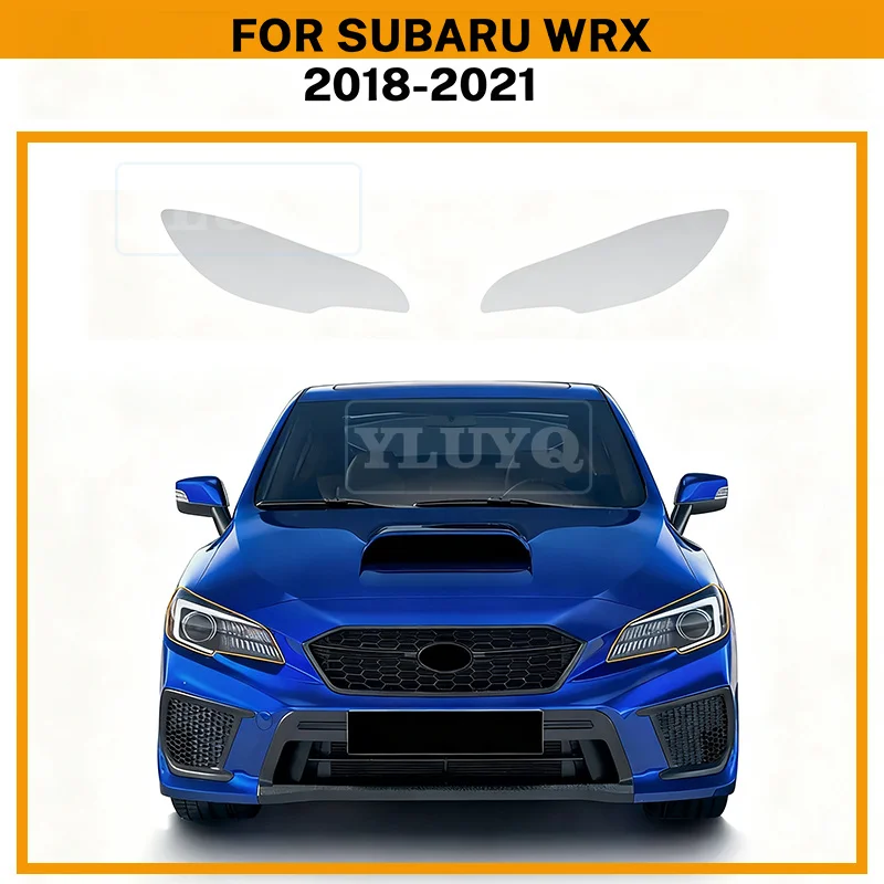 

Headlight Film for Subaru WRX 2018 2019 2020 2021 TPU Rearview Mirror Transparent Protective Film Scratch PPF Pre Cut Resistant