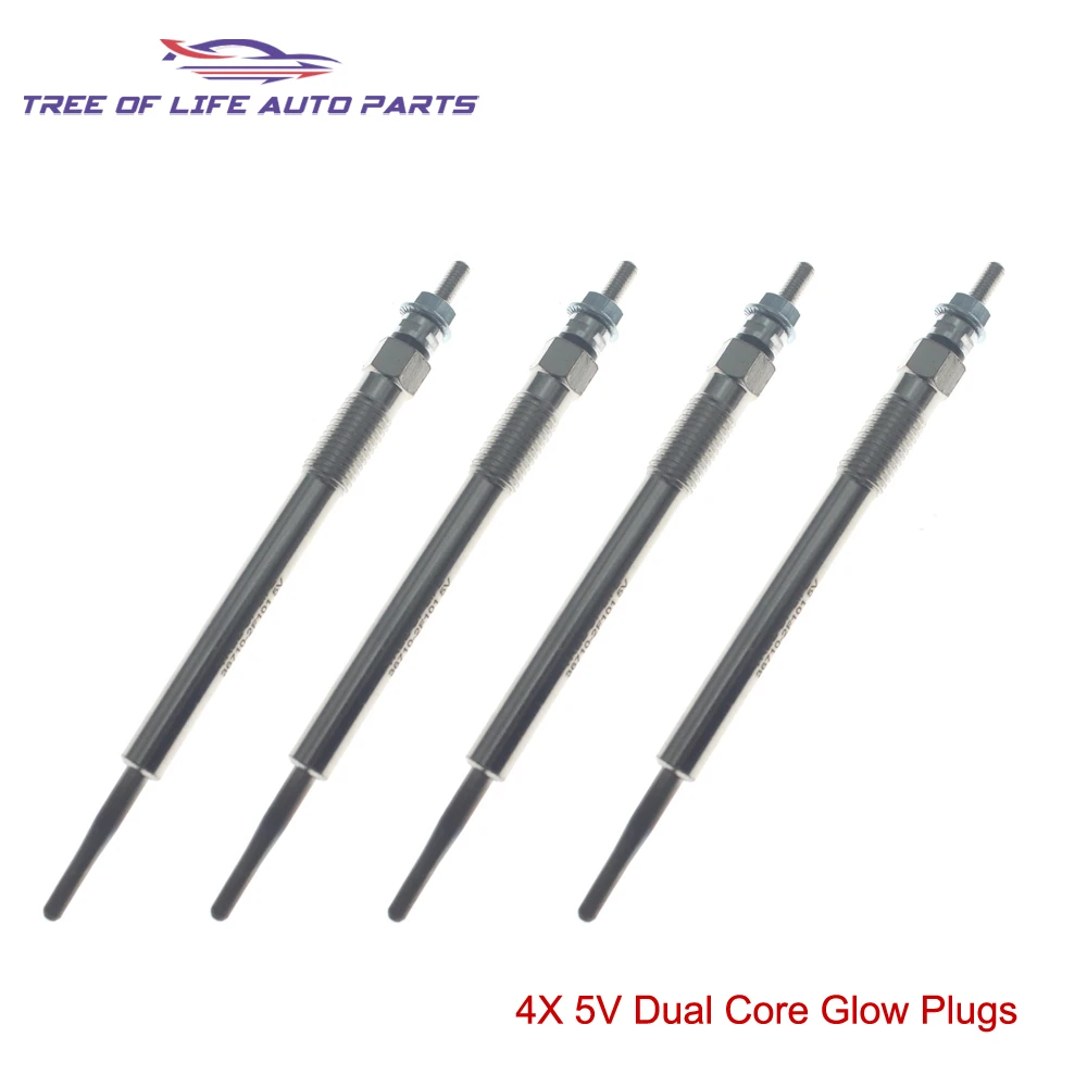 

4x New Glow Plugs 5V 36710-2F300 For Hyundai Tuscon TL Kia Sportage QL 2.0 CRDi 2015 2016 2017 2018 2019 2020 2021 2022 2023