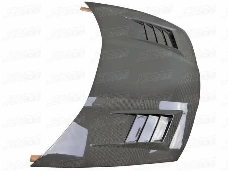 2006-2010 JSK STYLE CARBON FIBER HOOD BONNET FOR HONDAs CIVIC FN2 TYPE-R