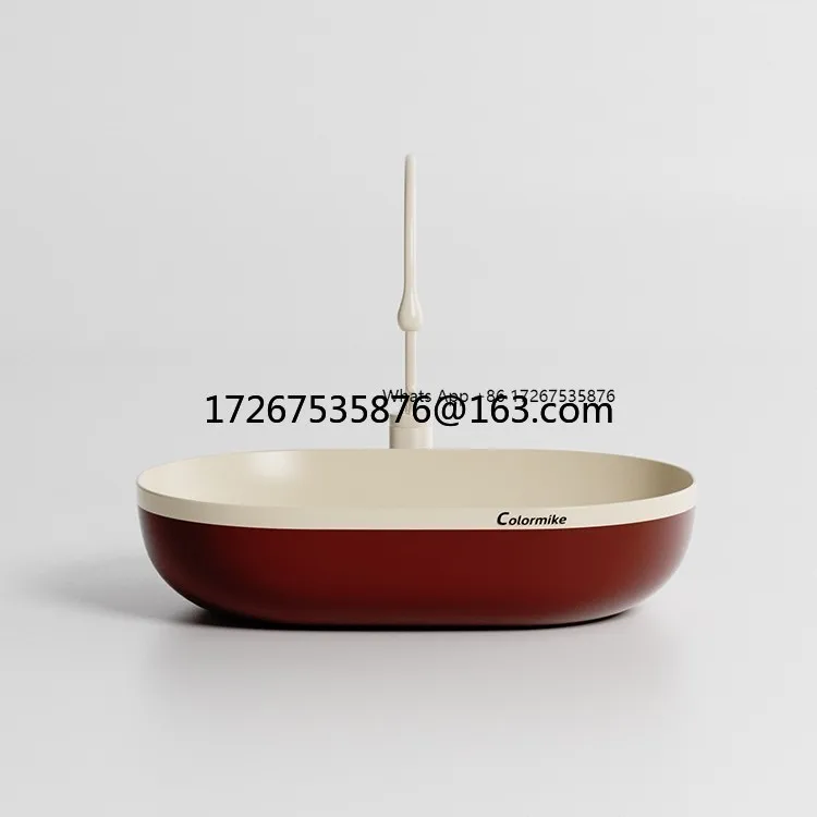 

Color oval ceramic table basin wash household bathroom wash hotel basin small apartment basin