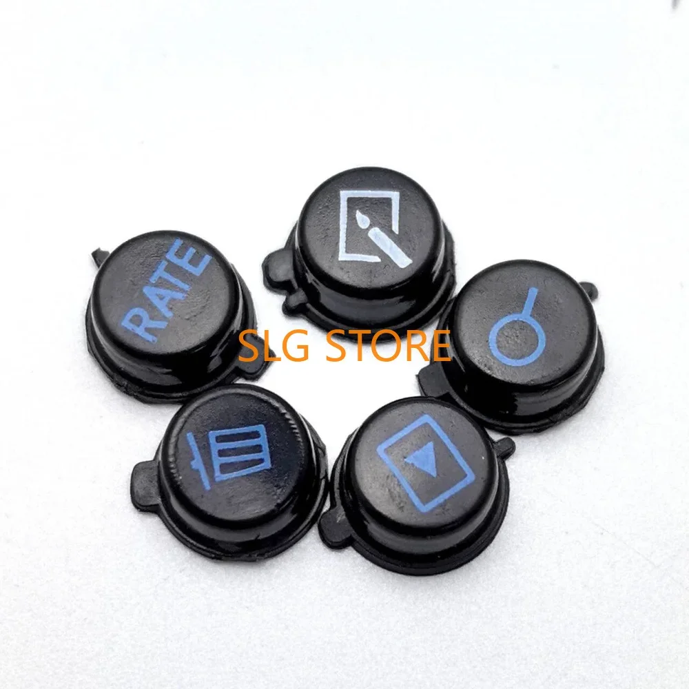 キヤノン EOS 5D4 5D Mark IV 5DIV用 新品バックシェル メニューボタン装飾ユニット カメラ修理部品 5個セット