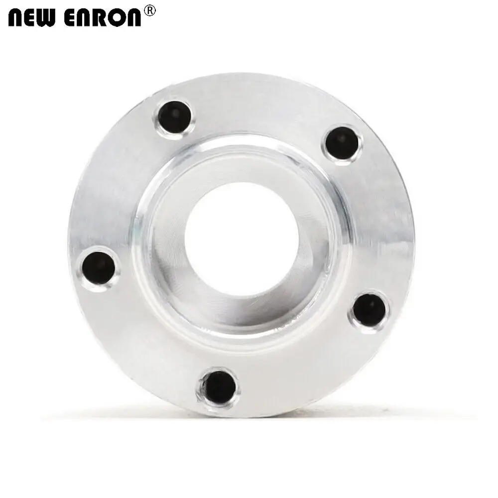 Aluminum Silver 4Pcs 5 Holes Wheel Hex Hub 12mm For 1/10 rc car 1.9\