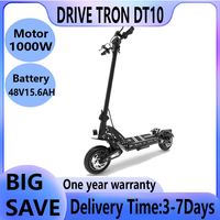 DriveTron DT10 Dual Electric E-Scooter 1400*2W Peak Power 48V20.8AH Battery 10‘’ City Tire Adult Electric Scooter