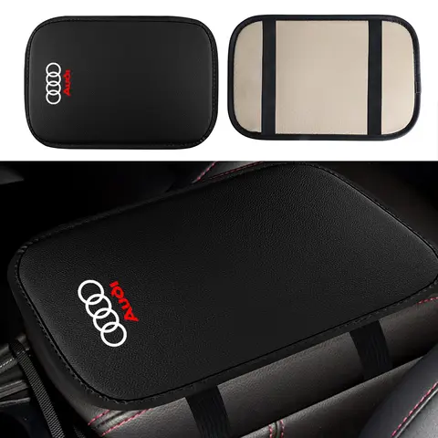 자동차 센터 핸들 박스 매트 팔걸이 박스 매트 보관 매트 액세서리 Audi Sline TT A1 A2 A3 A4 A5 A6 A7 A8 8P B6 B7 B8 Q3 Q5 Q7