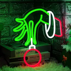USB Dimmable Around the World in 80 Days Neon Sign Vintage Adventure Novel LED Light for Home Bar Library Decor Book Lover Gift