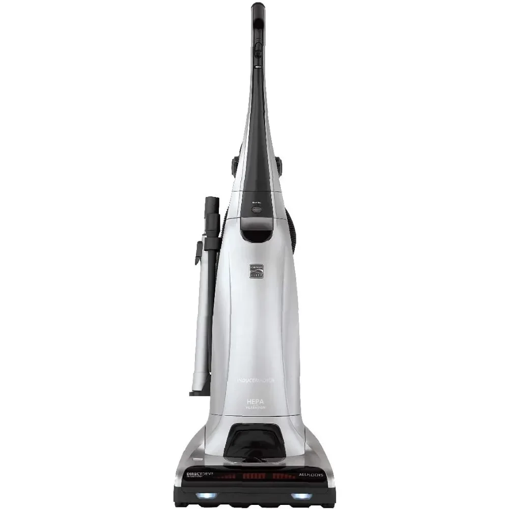 Floor Care Elite Upright Bagged Vacuum, 26 pounds, Silver