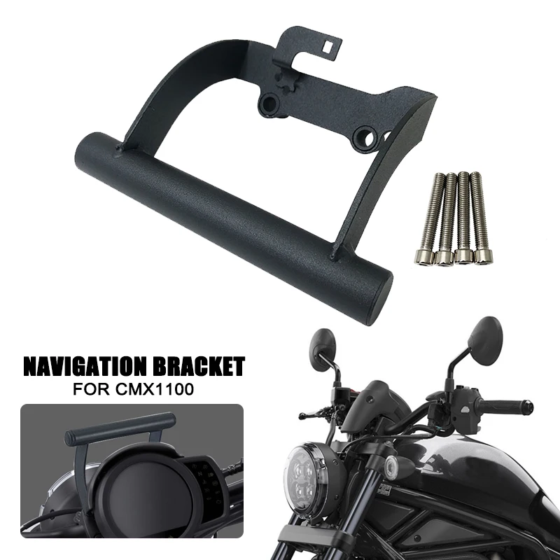 

Fit For Honda CMX1100 CMX 1100 CM1100 2021 2022 2023 Motorcycle Accessories Navigation Bracket Mount Smartphone GPS Holder