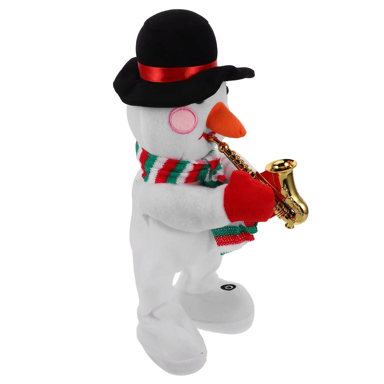 

Электрическая музыкальная игрушка-снеговик для детей, рождественский подарок, украшение для дома и вечеринок