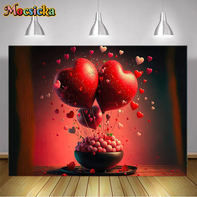 خلفية تصوير قلب الحب للأطفال ، التصوير الفوتوغرافي تحت عنوان عيد الحب ، قلب حب أحمر ، خلفية صورة صورة ، دعامة فوتوبوث