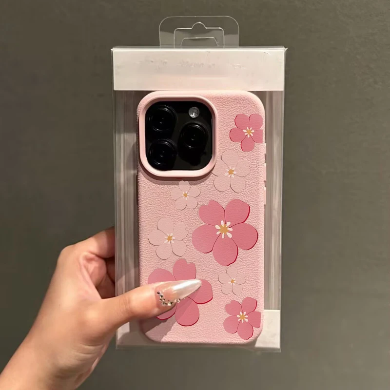 Casing Ponsel Bunga Floral Korea Untuk Motorola MOTO G85 G84 G75 G05 G34 G15 G35 G54 Edge 50 Pro NEO 60 Fusion STYLUS Soft Cover