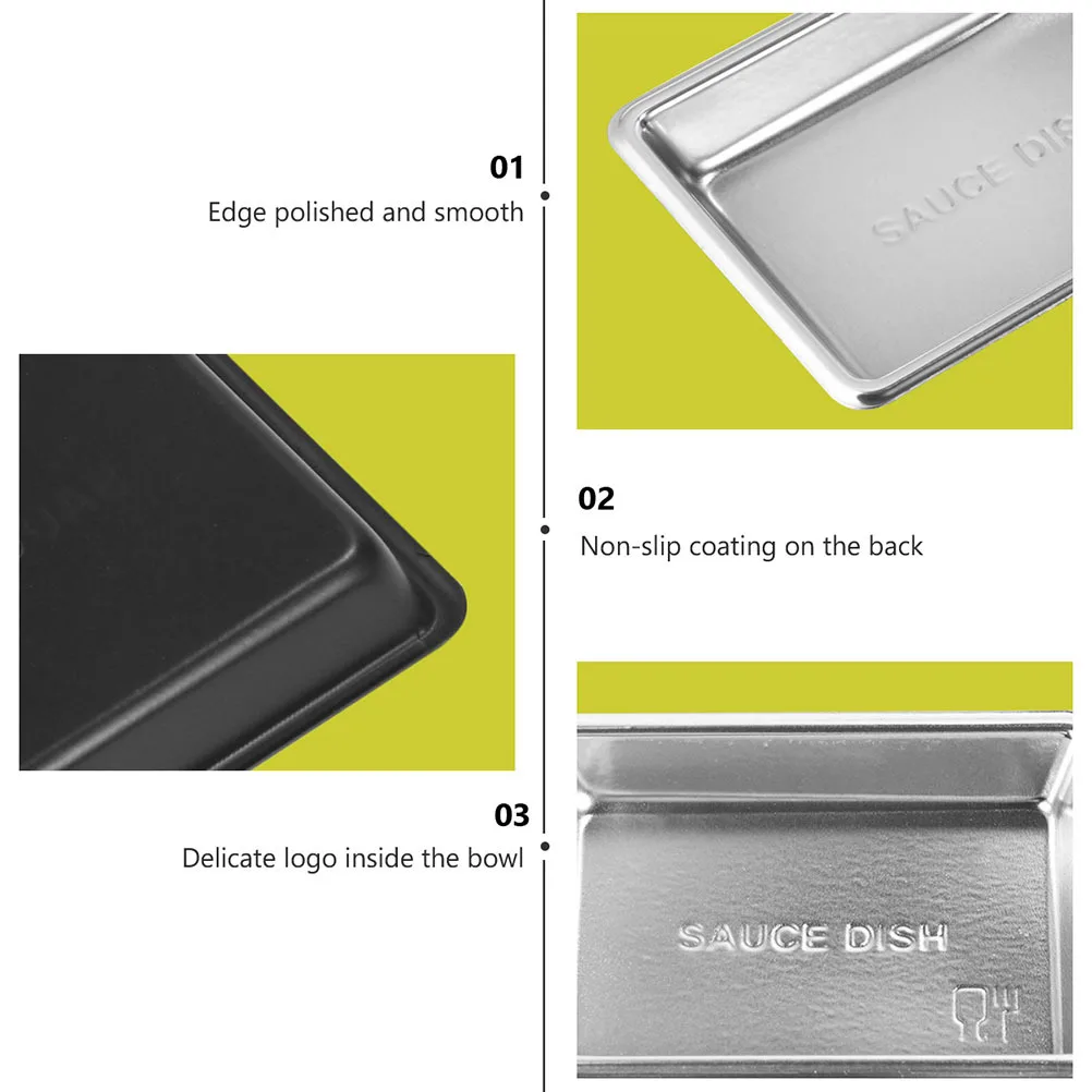 

200Pcs Disposable Sauce Dish Plastic Condiment Trays for Sushi Mustard Soy Vinegar Serving Dipping Bowls Plastic Sauce Dish