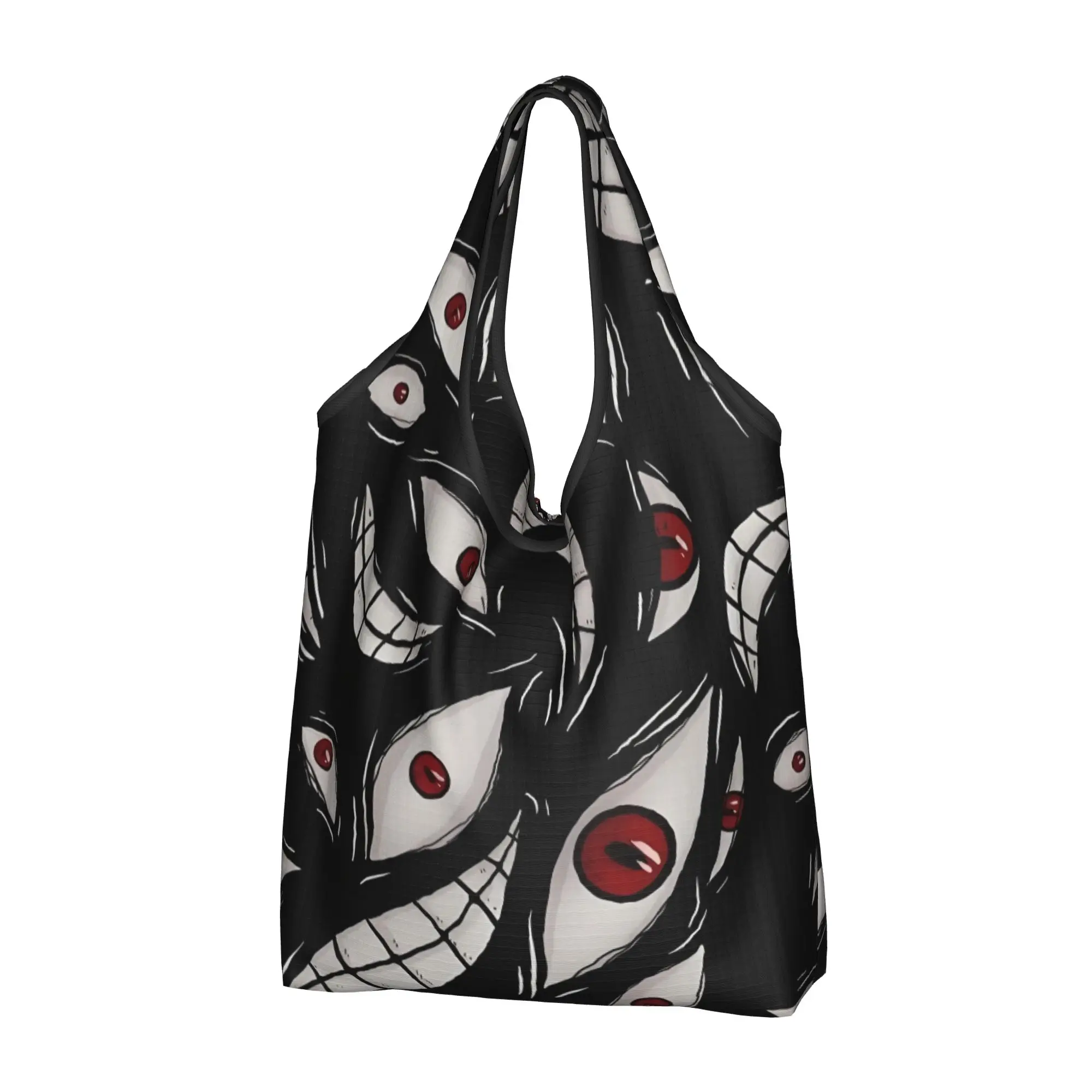 Anime Hellsing Japane Manga  Grocery Shopping Bags Cute Shopper Shoulder Tote Bag Large Capacity Portable  Handbag