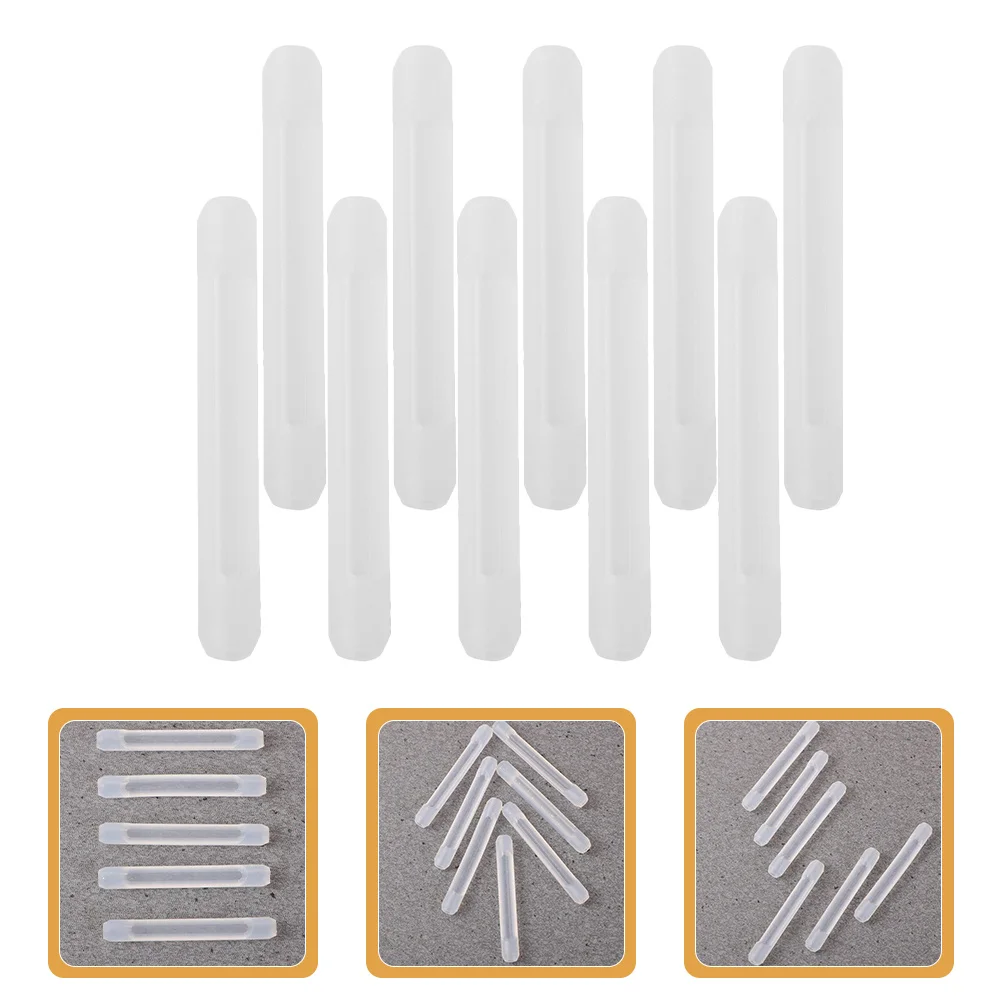 

5Pairs Glasses Anti-Skid Ear Grips Silicone Comfortable Eyeglass Ear Cushions Prevent Glasses Slipping during Exercise
