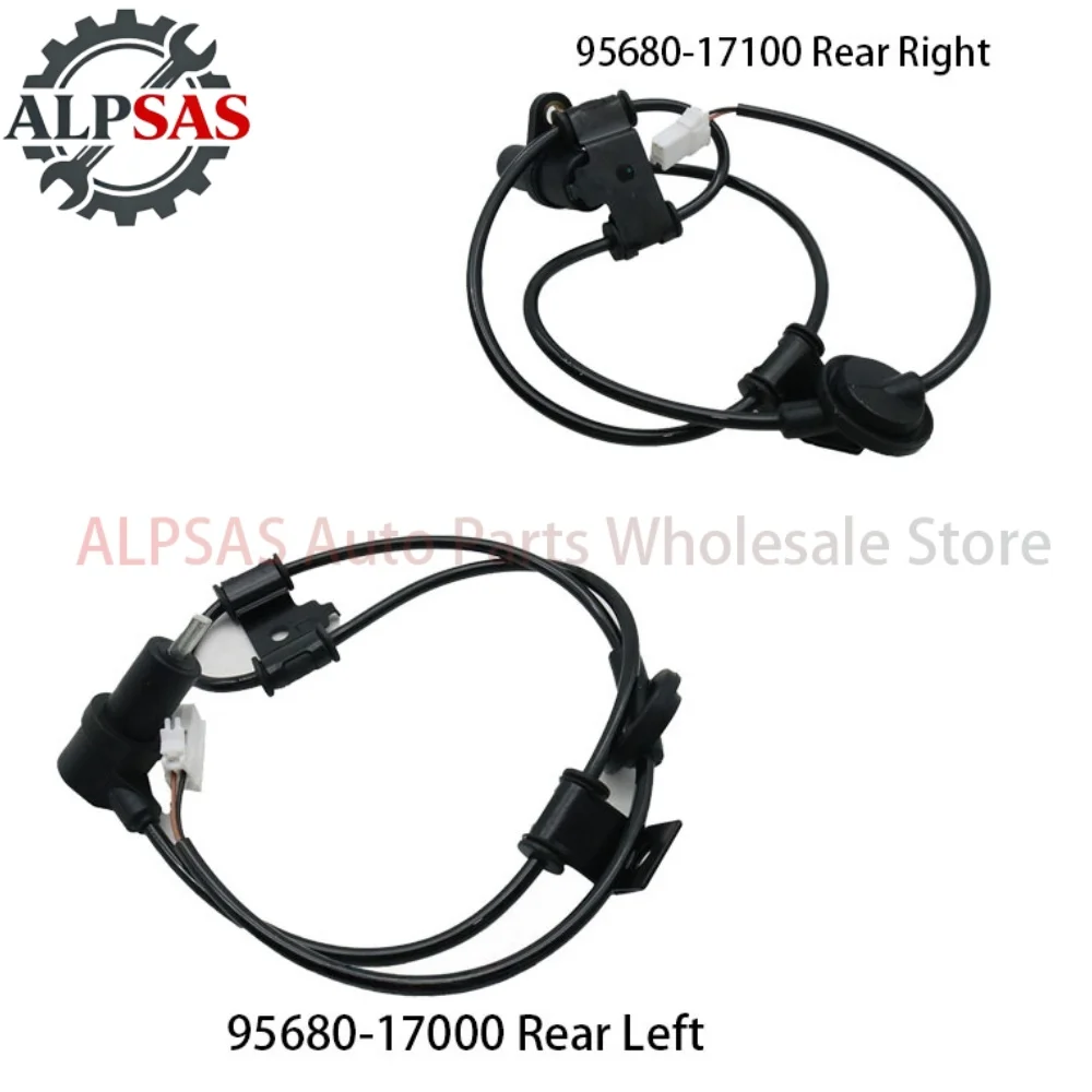 

2 шт. задние левые/правые датчики скорости колеса ABS 95680-17000 95680-17100 для Hyundai Matrix 2001-2010, высококачественные автозапчасти