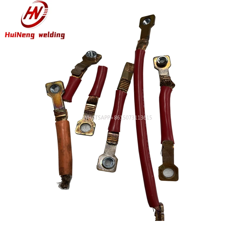 Nuova saldatrice a punti con terminale per piastra in rame e alluminio da 380 V con perno in acciaio inossidabile Condizione non aperto