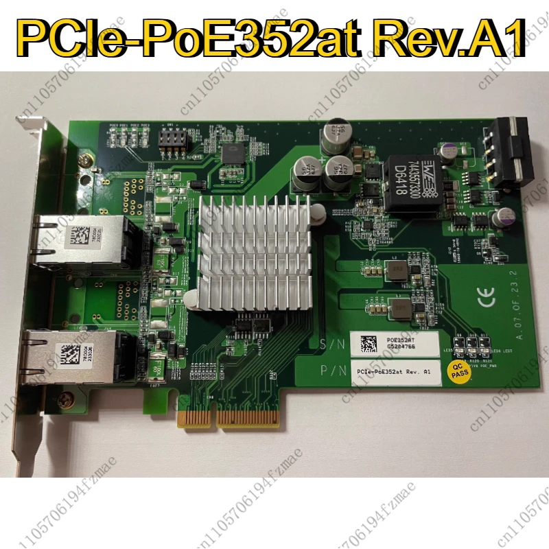 Accessories PCIe-PoE352at Rev.A1 POE352AT Network Capture Card