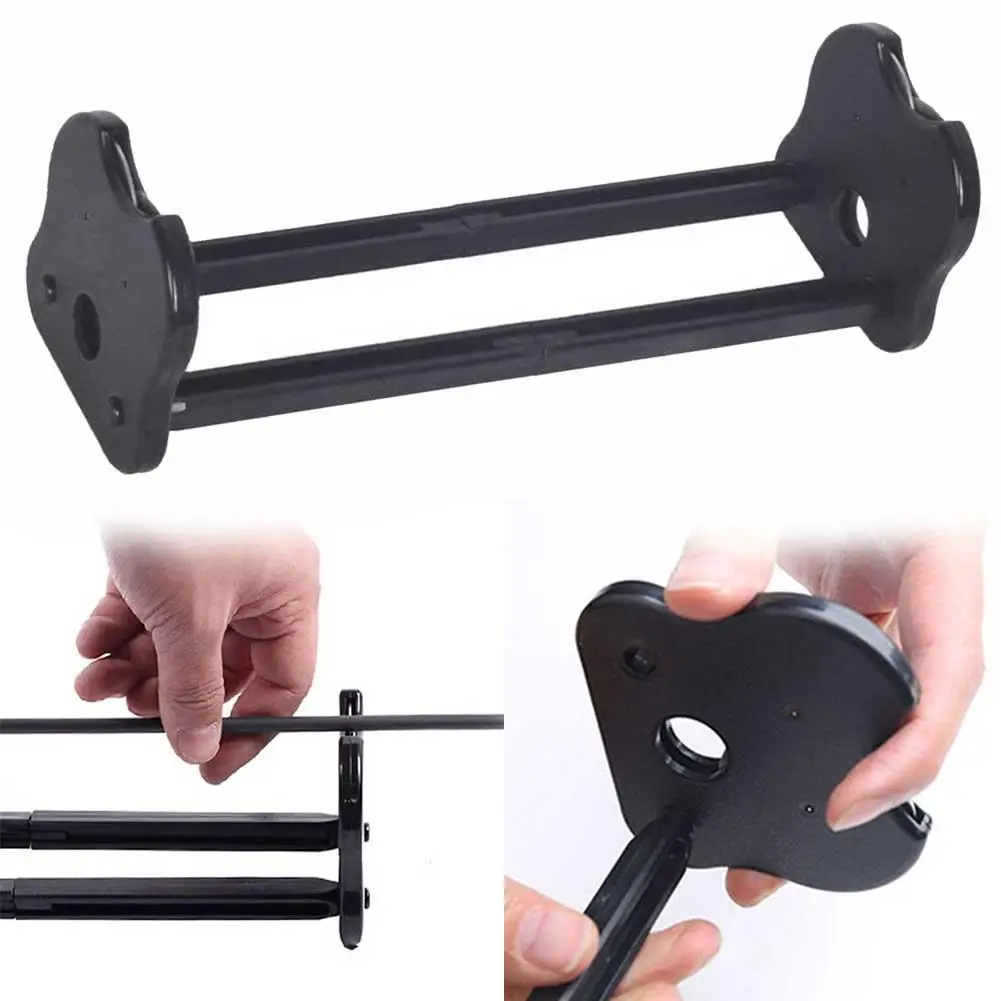 4pcs ABS Arrow Detector Supporting Plate Cradling Piece Inspector Straightness Detection Tool Mount Outdoor Sports Accessories