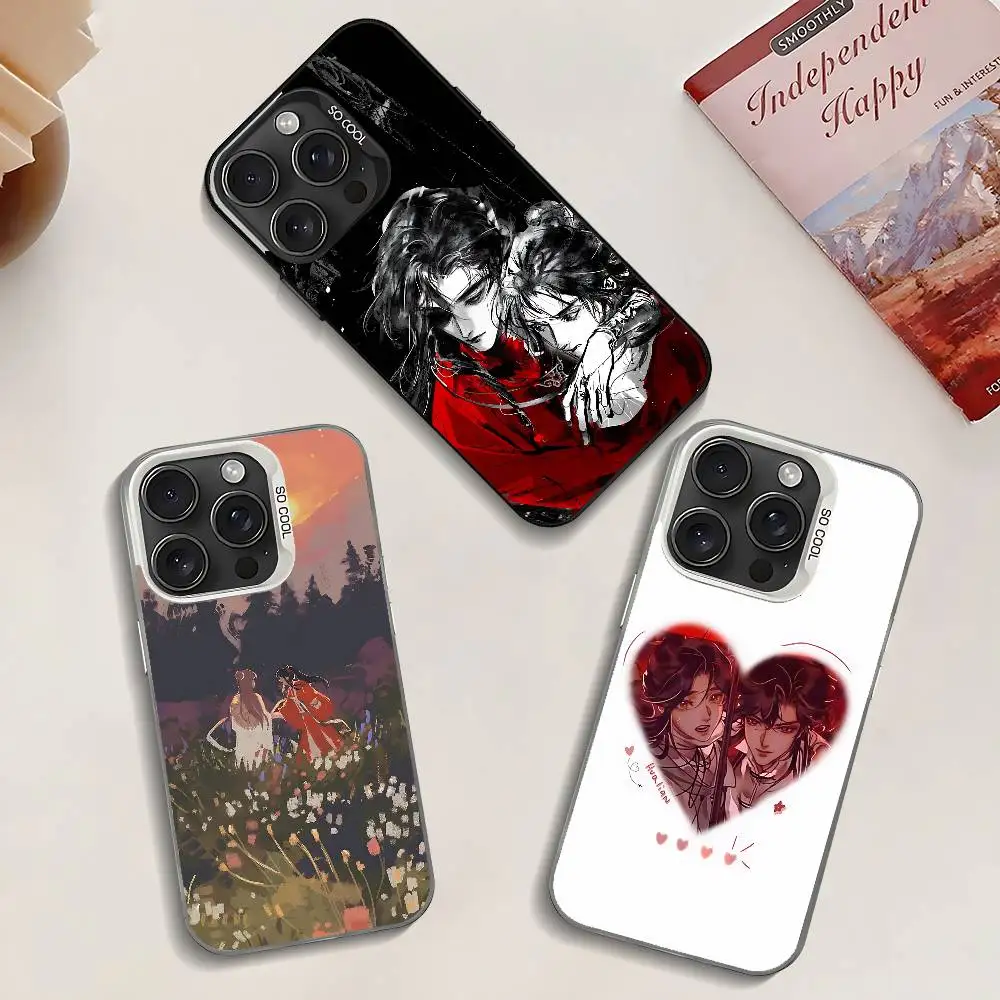 Anime Cartoon TGCF Handyhülle für iPhone 17 16 15 14 13 12 Mini 11 8 7 Pro Max Plus Bunte Handyhülle