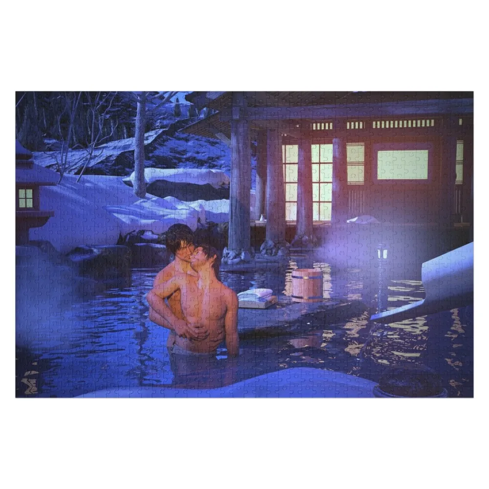 

Пазл-головоломка Spa Mountain с индивидуальным дизайном, подарок для детей, персонализированный пазл с фотографией