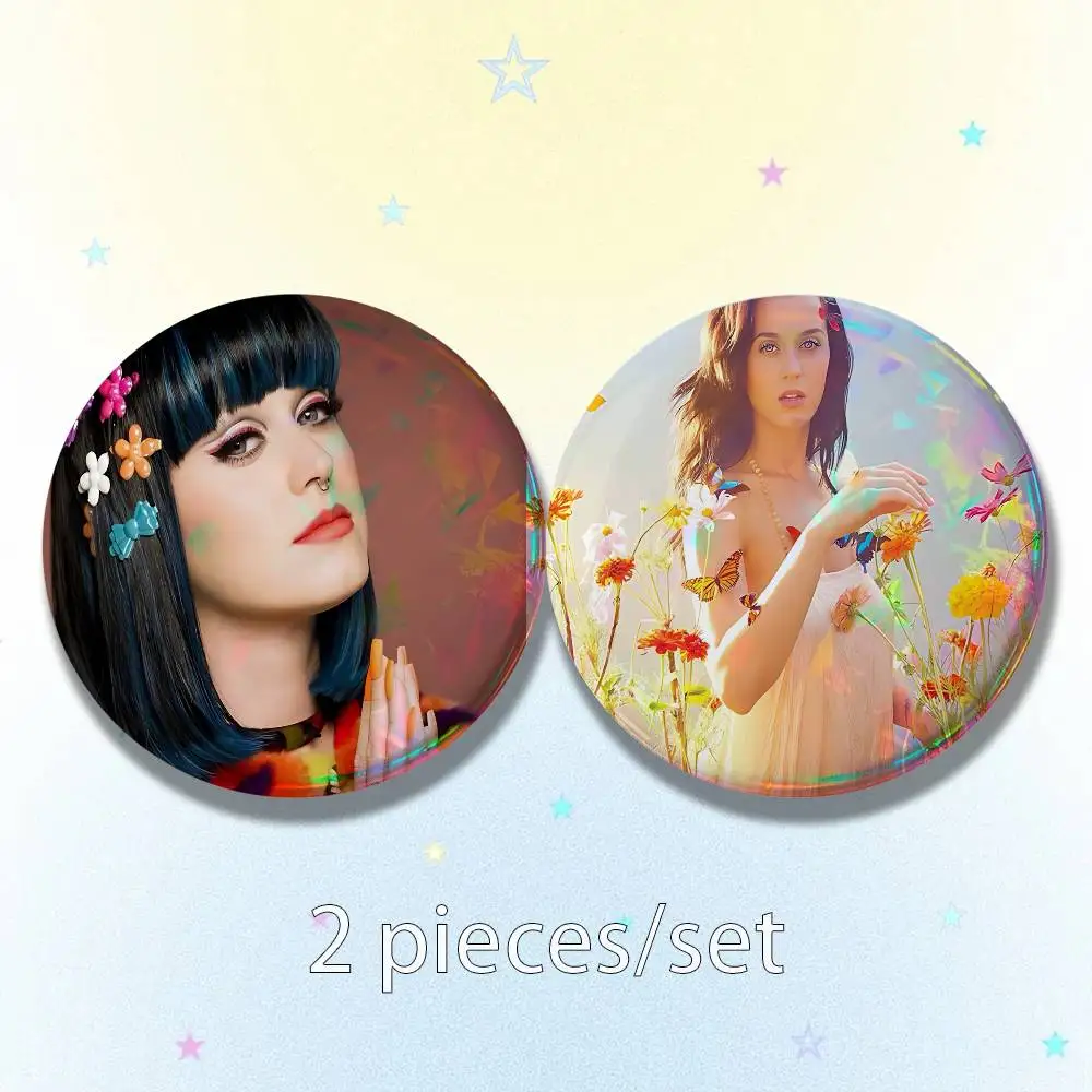 K-Katy P-Perry The Lifetimes 25/32/44/58/75mm Badges Button Round Creative Pin Brooch Badge Bag Decor Accessories