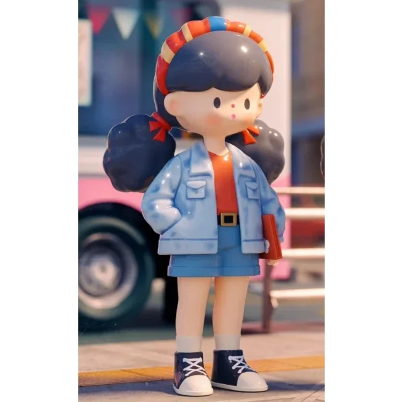 Finding Unicorn Molinta Retro Girls Series Blind Box Cute Action Anime Figure Kawaii Mystery Box Designer Doll Model Toys - view 2