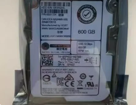 

For 5PNGD HUC156060CSS200 05PNGD 600G SAS 2.5 15K 12GB server hard disk