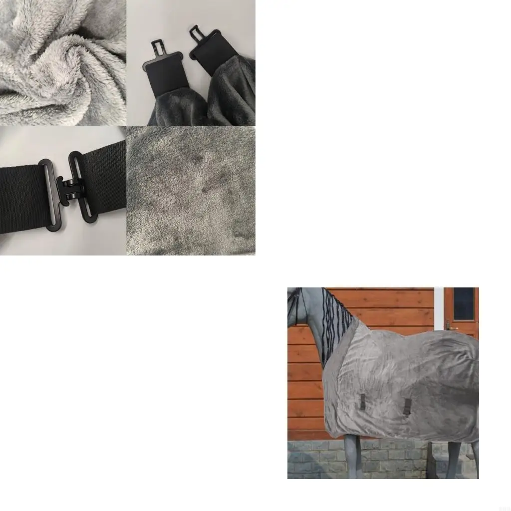 بطانية حصان عالية الكثافة، نظام آمن، سجادة قابلة للغسل في الغسالة #1