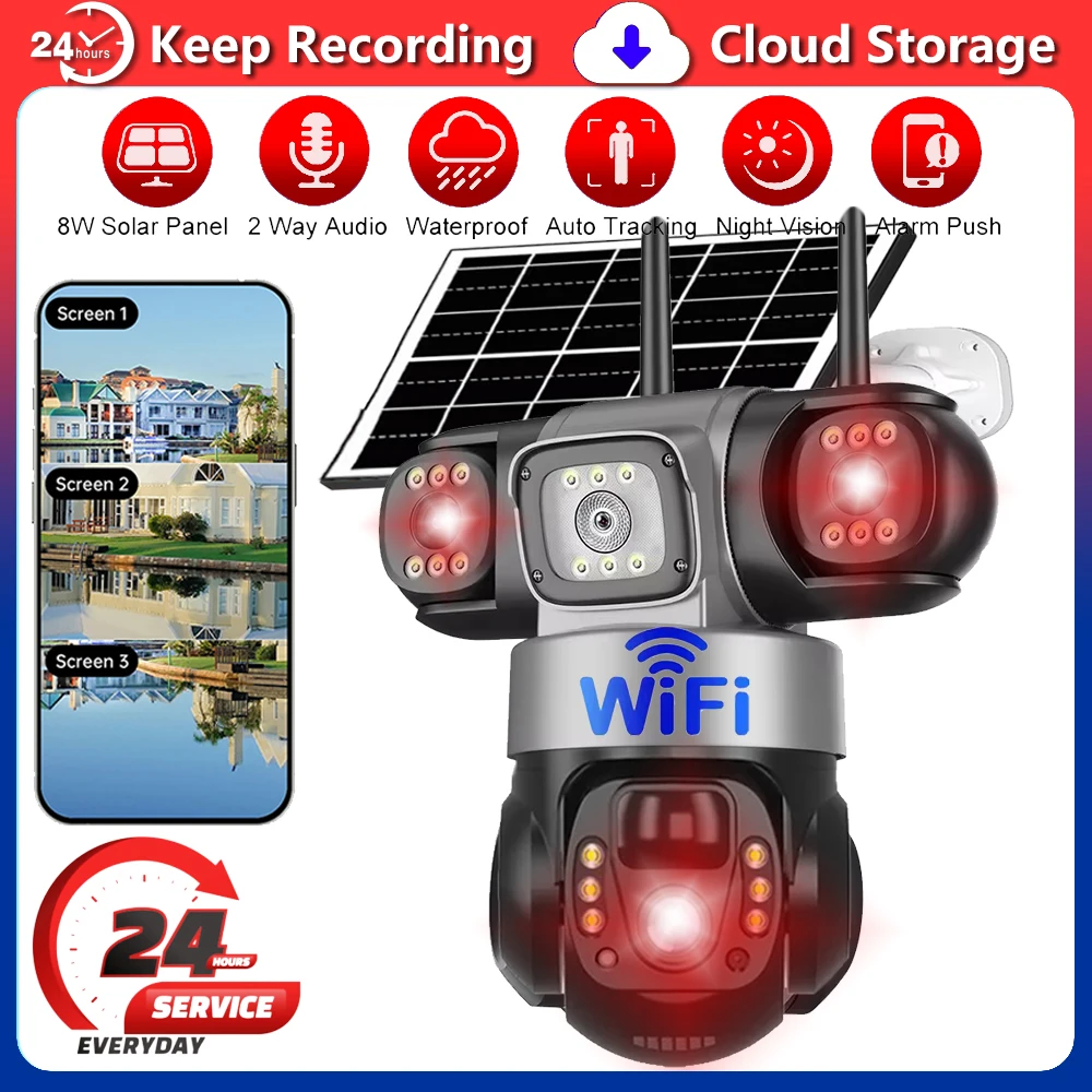 Wifi Solar Camera 3…