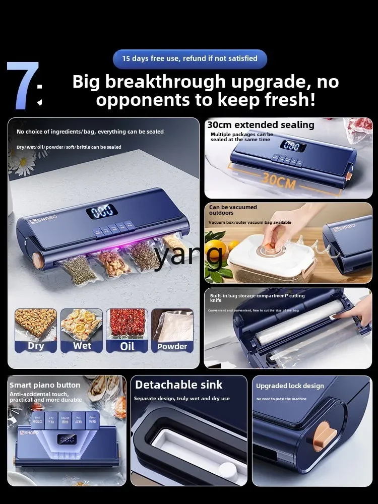 CX small household vacuum machine automatic packaging machine for pumping food preservation