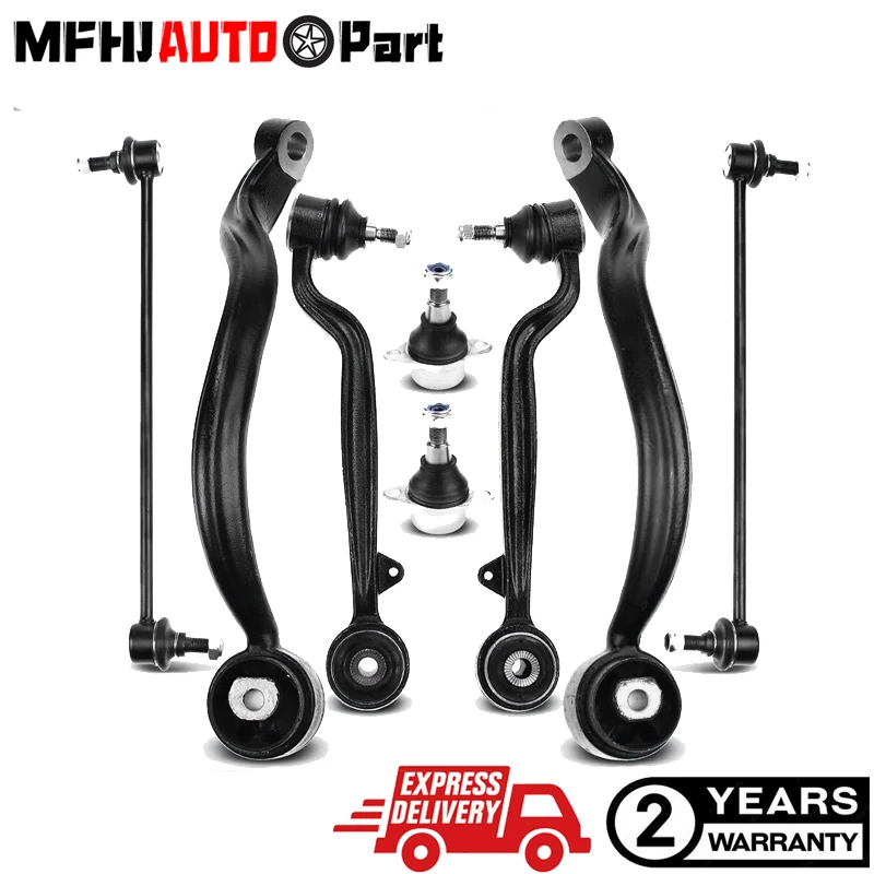 

8pc Front Upper Lower Control Arm Ball Joint Sway Bar for Range Rover 2003-2012