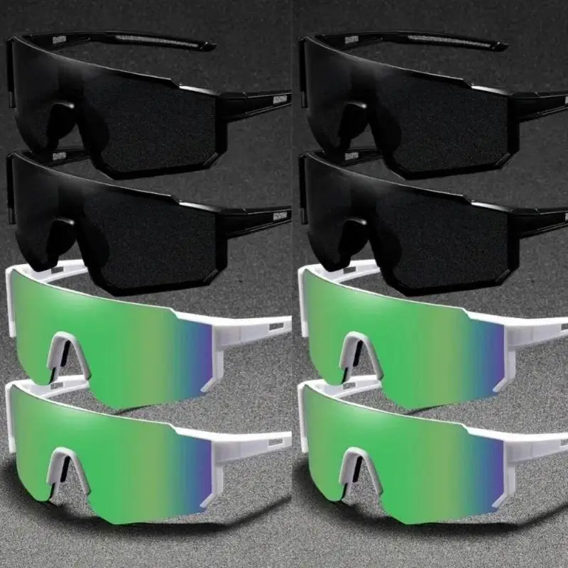 

8 шт. новые уличные велосипедные солнцезащитные очки мужские дорожные велосипедные очки спортивные альпинистские женские велосипедные очки UV400